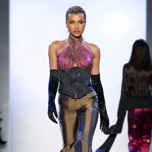 Kim Shui Butterfly halter top